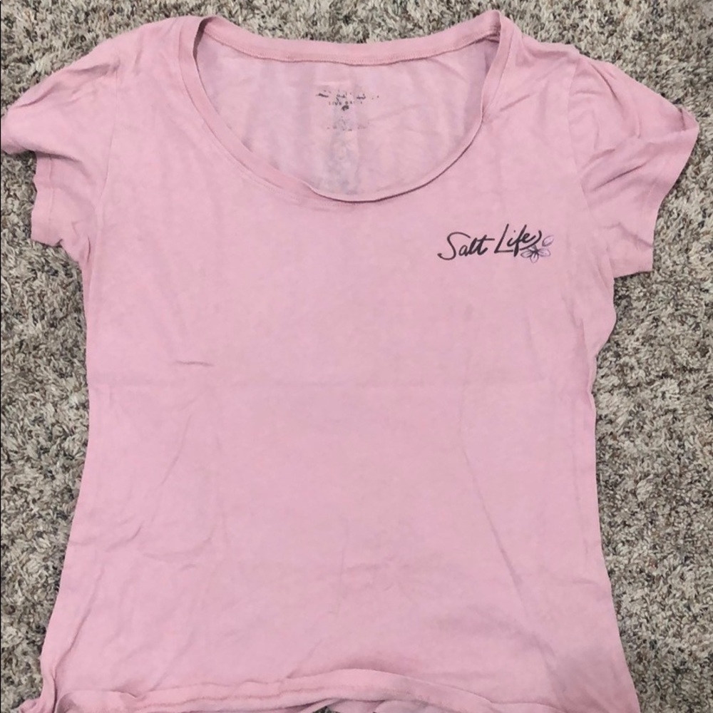 Salt Life pink shirt
